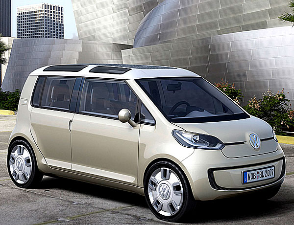 Volkswagen představuje na autosalonu v Los Angeles ve světové premiéře nový koncept space up! blue.