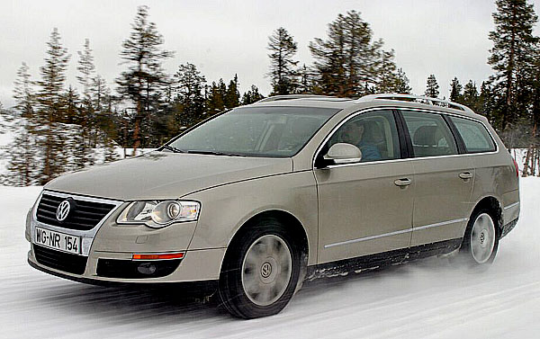 Volkswagen na zimu - Passat a Passat Variant 4Motion