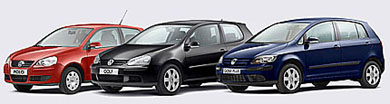 Akční modely Volkswagen Polo, Golf a Golf Plus