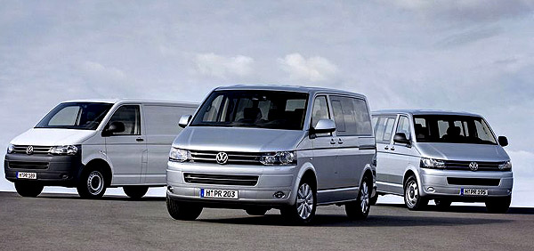 Podrobně o nových modelech Volkswagenu na českém trhu: o Multivanu, Transporteru, Caravelle a Californii